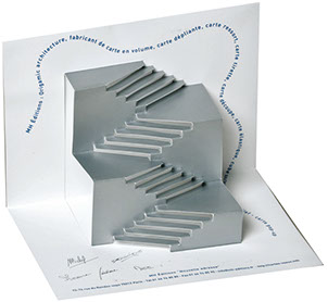 origamic architecture escalier
